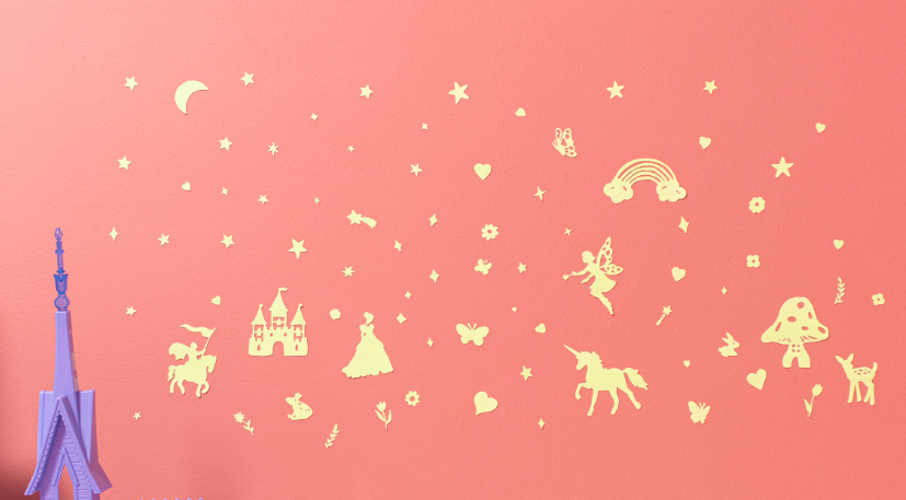 Fairy Tales Glow in the Dark Wall Stickers