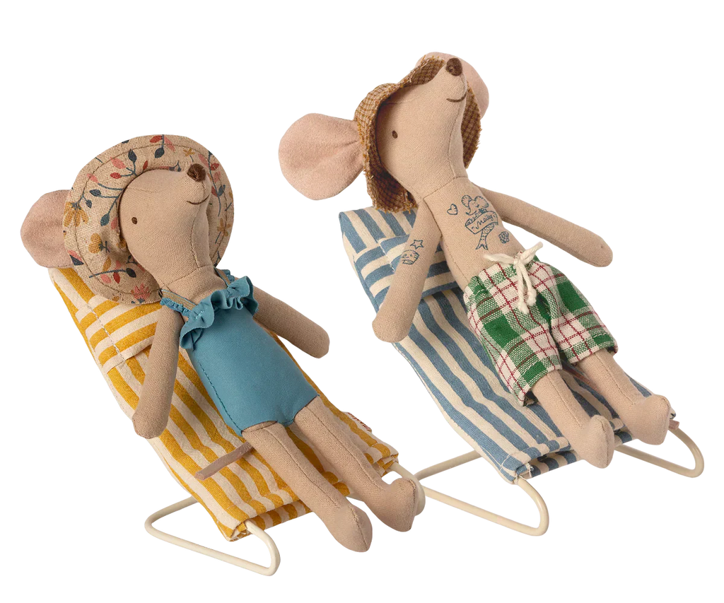 Maileg Beach Chair Set for Mice