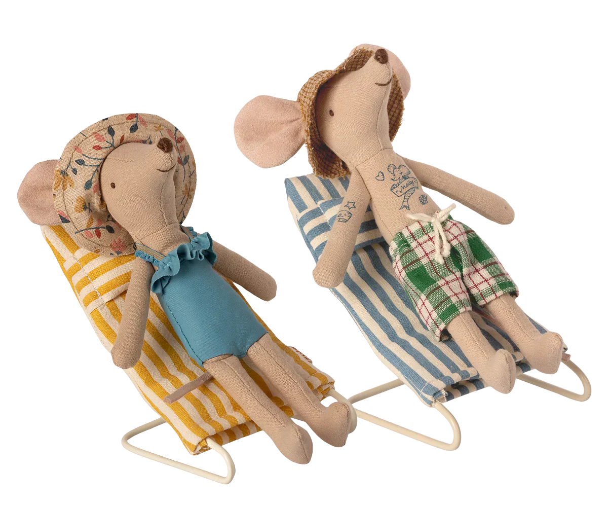 Maileg Beach Chair Set for Mice