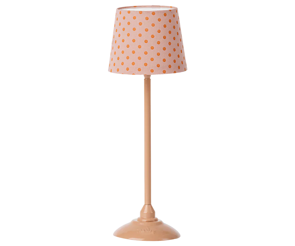 Maileg Miniature floor lamp - Dark powder