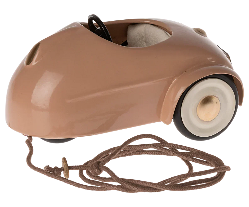 Maileg Car, Mouse - Dark Powder