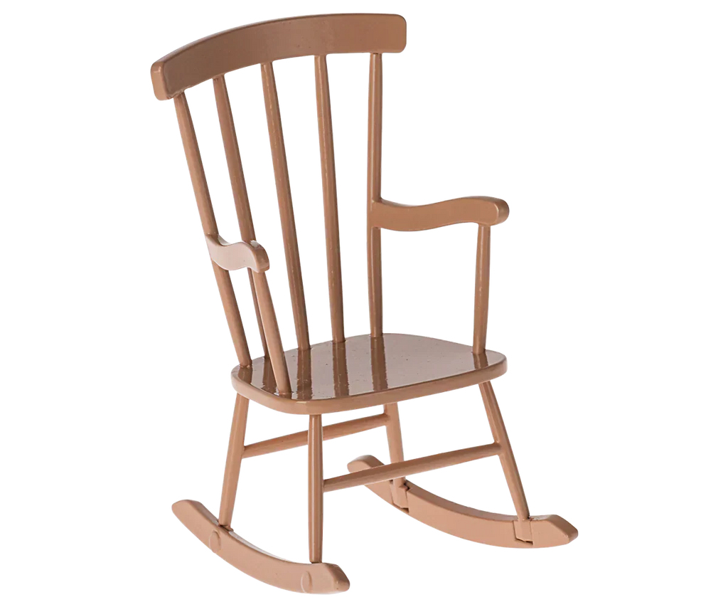 Maileg Rocking chair, Mouse - Dark Powder