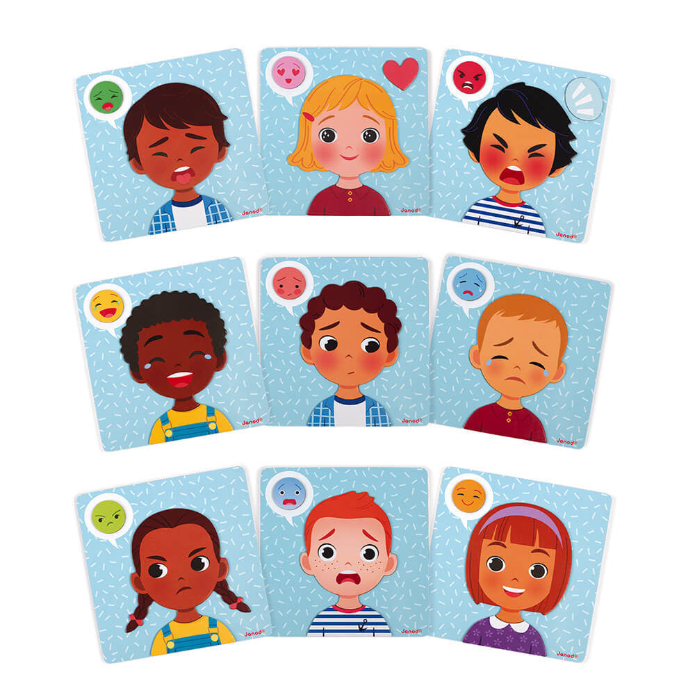 Janod Emotions Magnetic Game