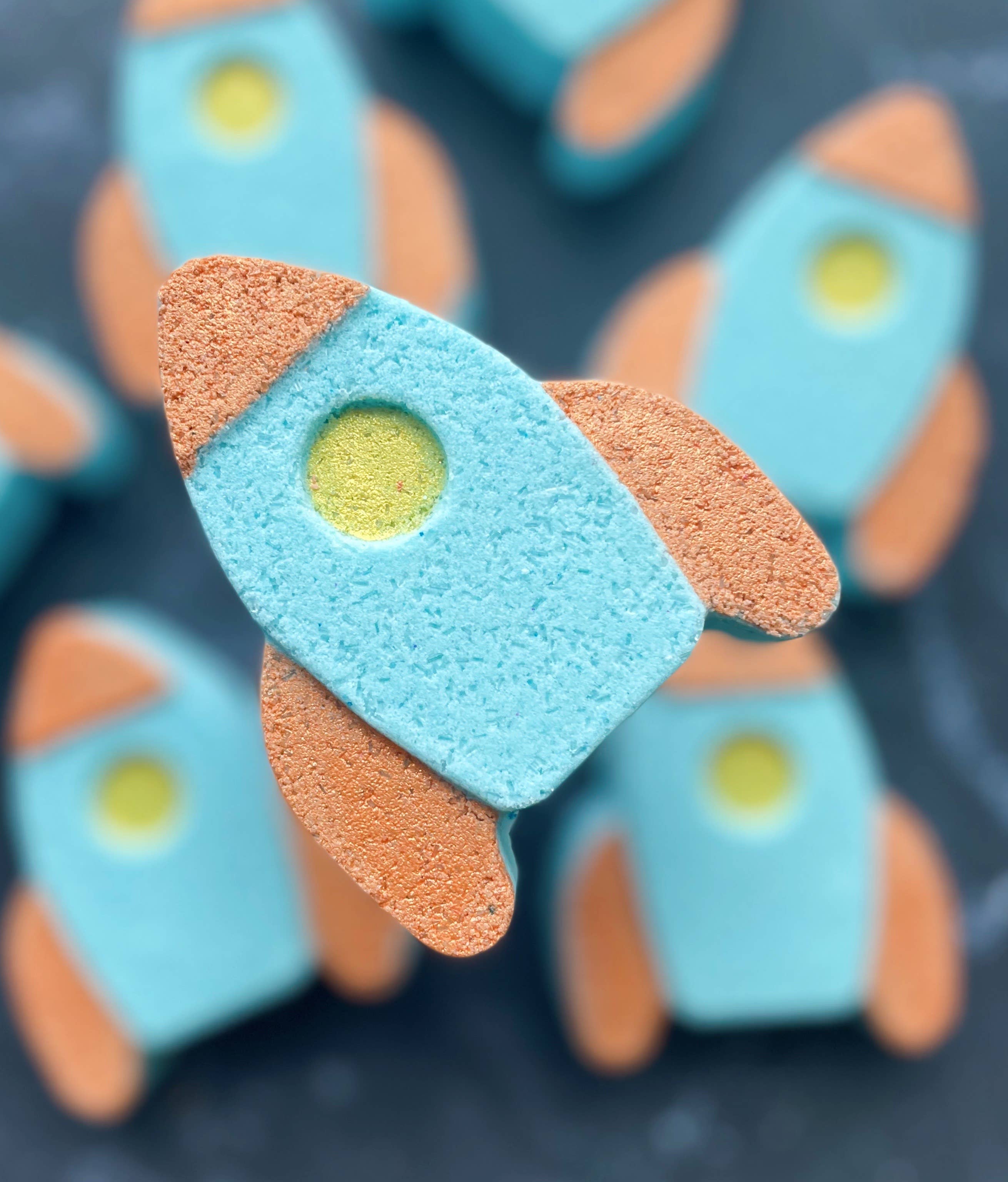 Rocket Ship Bath Bomb