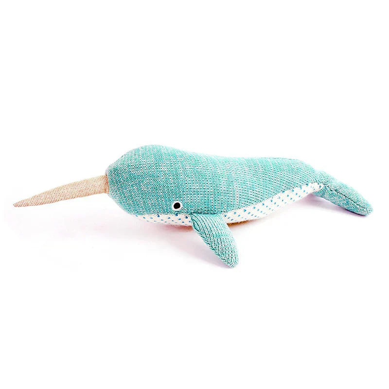 Mon Ami Nev Narwhal Knit Toy