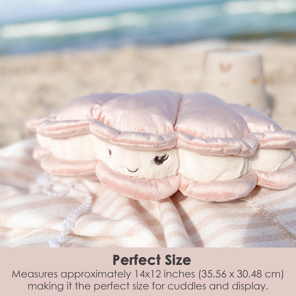 Mon Ami Pearl Oyster Decor Plush