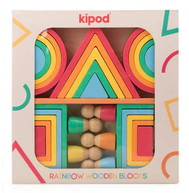 Kipod Montessori Rainbow Blocks