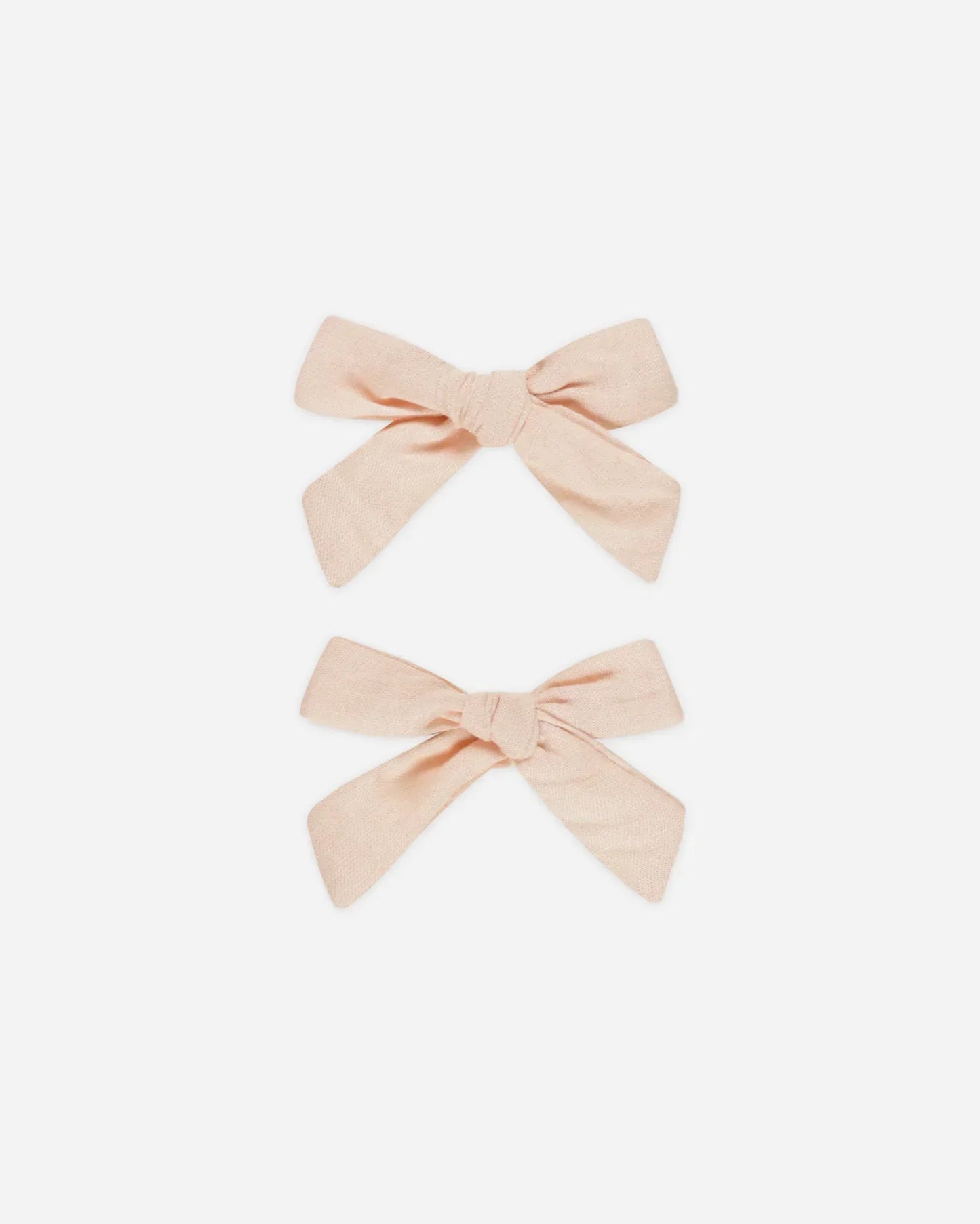 Rylee + Cru Bows, Set of 2 || Shell
