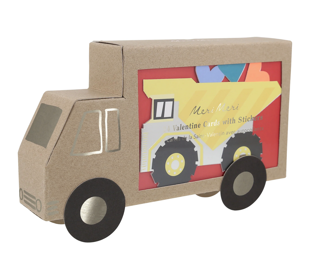 Meri Meri Truck Kids Valentine's Card  Set