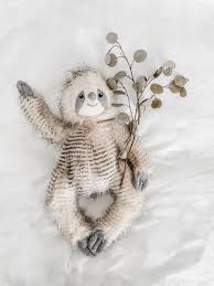 Mon Ami Simon Sloth Luxe Fur Plush Toy