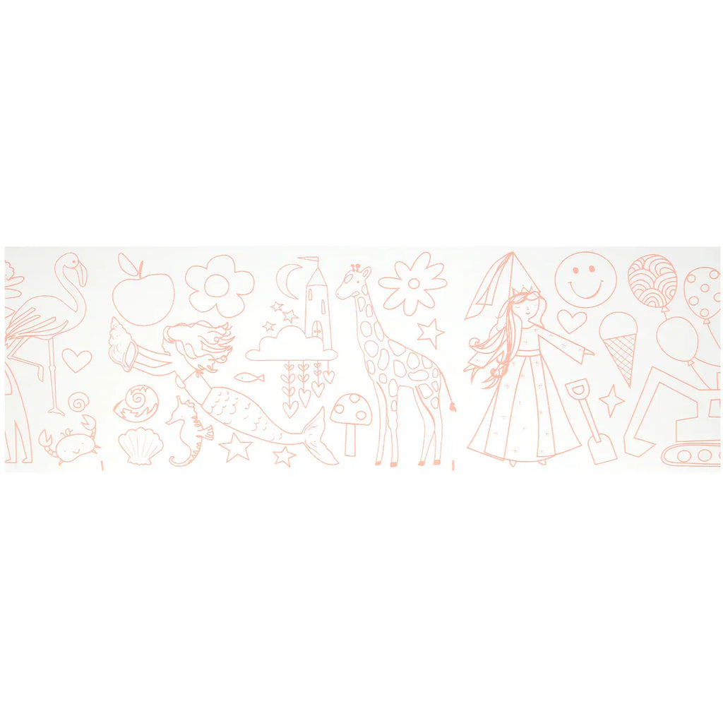 Meri Meri Happy Icons Colouring Roll