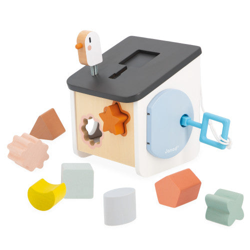 Sweet Cocoon Bird House Shape Sorter