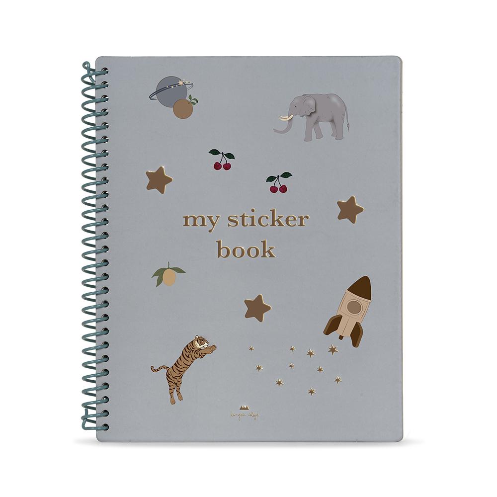 Konges Slojd My Sticker Book Blue