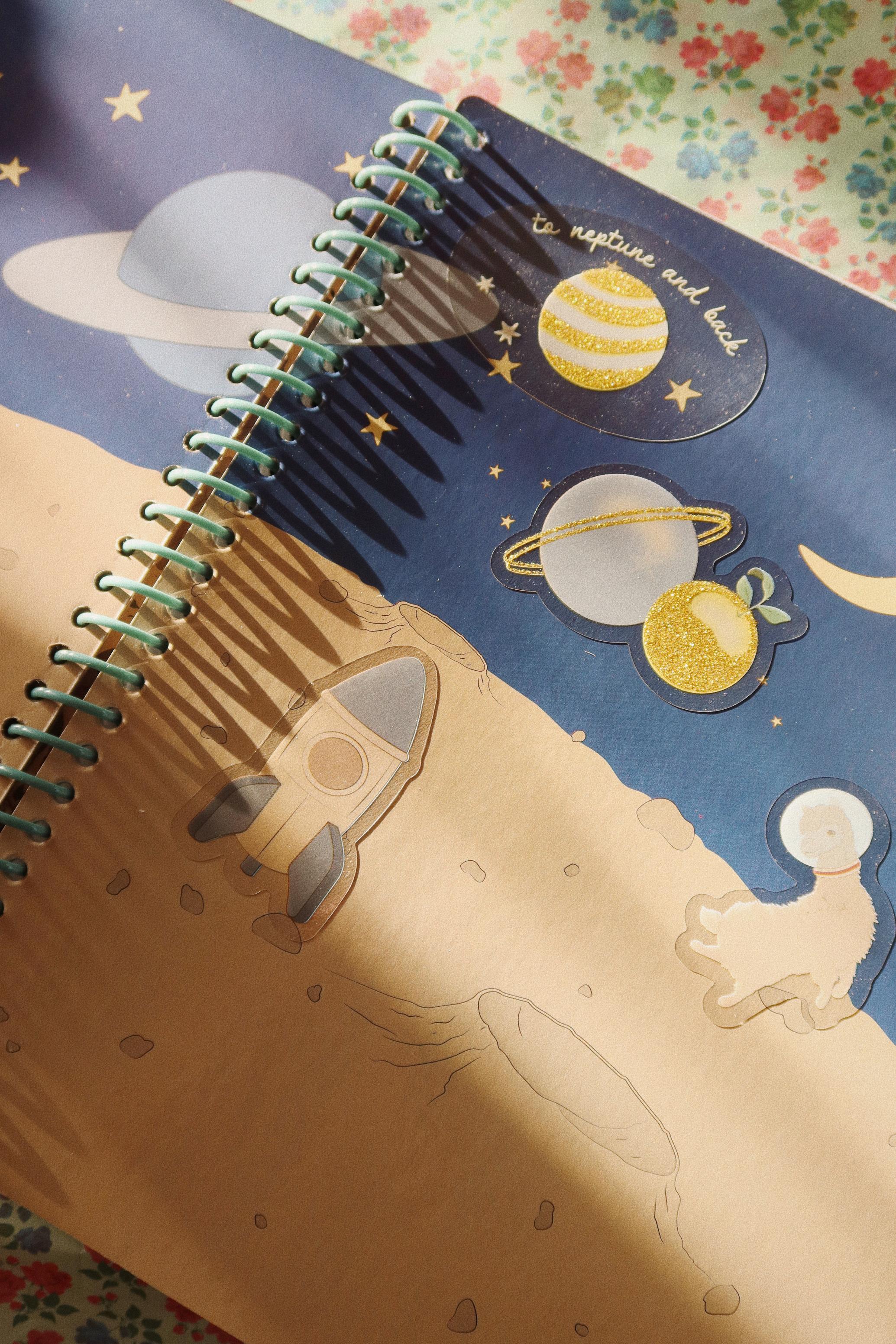 Konges Slojd My Sticker Book Blue