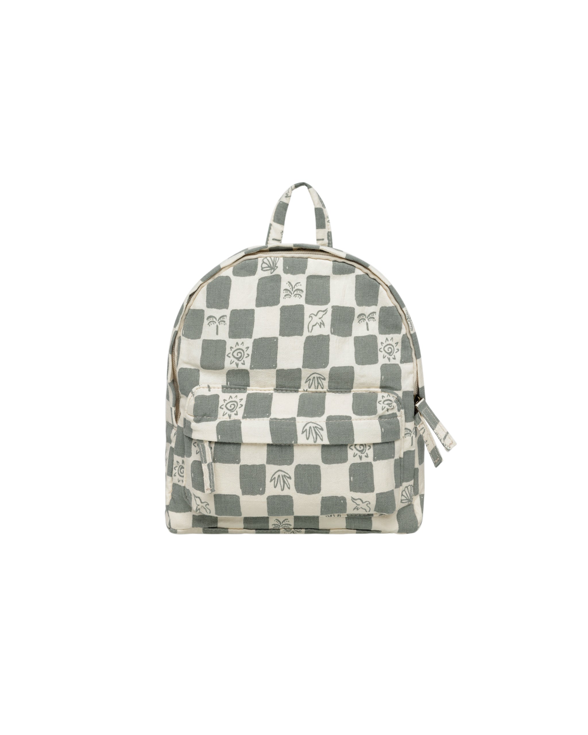 Rylee + Cru Mini Backpack || Coastal Check
